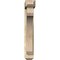 Ekena Millwork Legacy Craftsman Rough Sawn Bracket w/ Offset Brace, Douglas Fir, 6"W x 26"D x 38"H BKT0604X26X38LEC04RDF - alternate 4